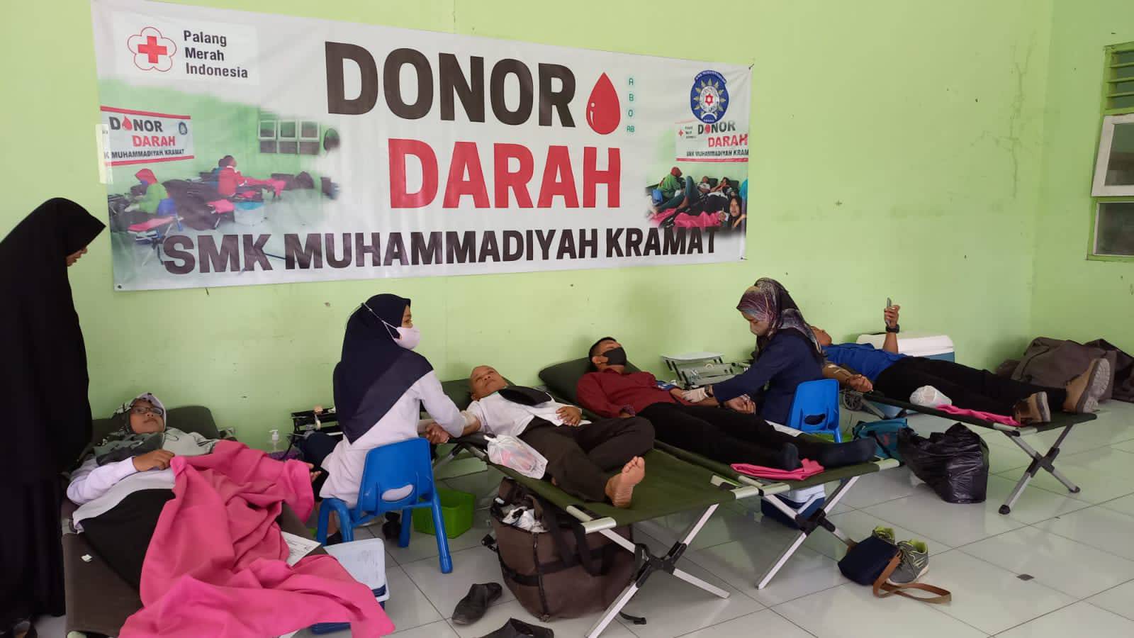Read more about the article Donor Darah PMR SMK Muhammadiyah Kramat Kembali Digelar